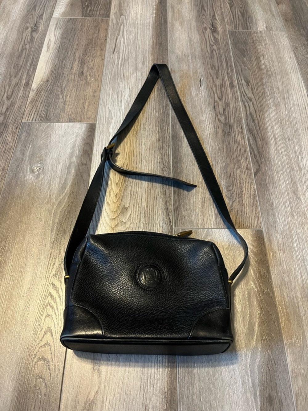 Vintage Liz Claiborne Black Leather Purse